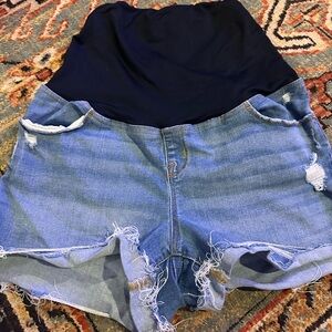 Target Denim Maternity Women's Shorts